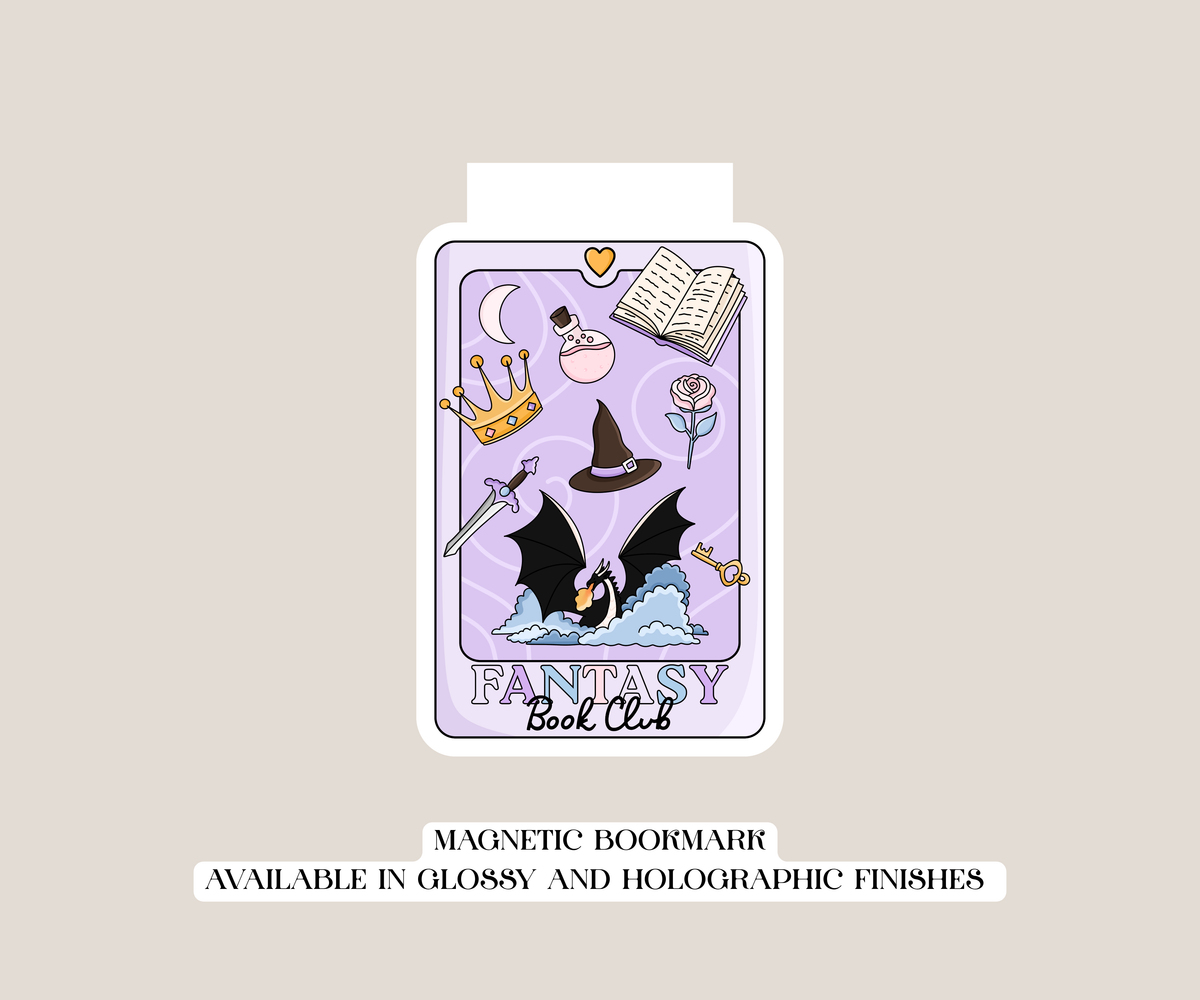 Fantasy Tarot Magnetic Bookmark