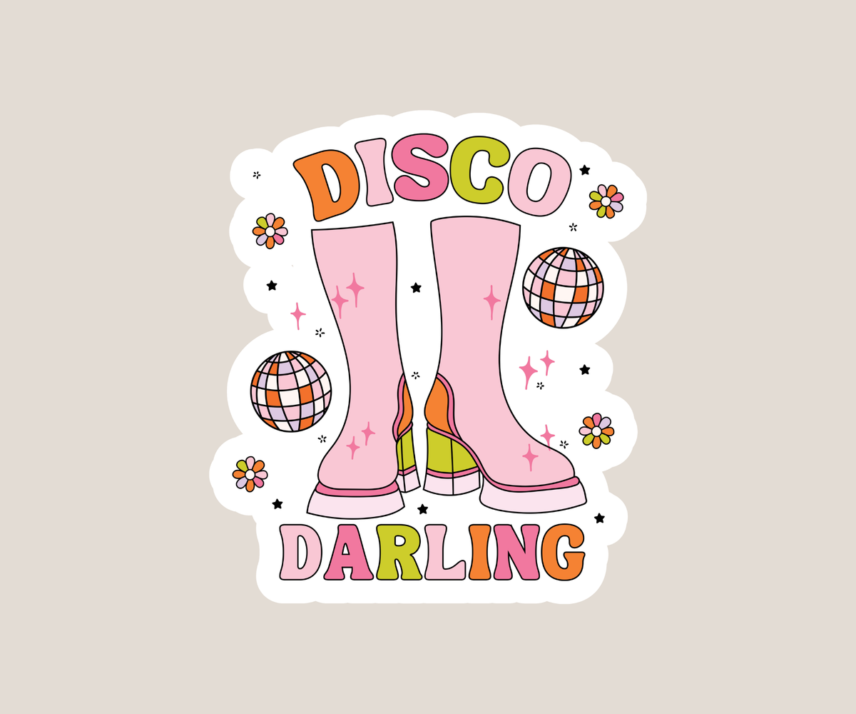 Disco Darling Sticker