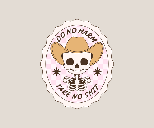 Do no harm Sticker