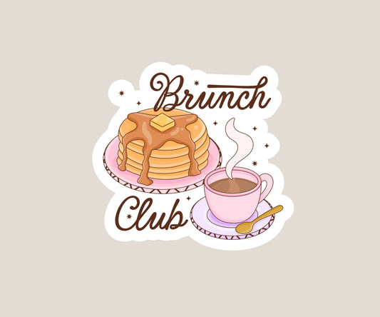 Brunch Club Sticker