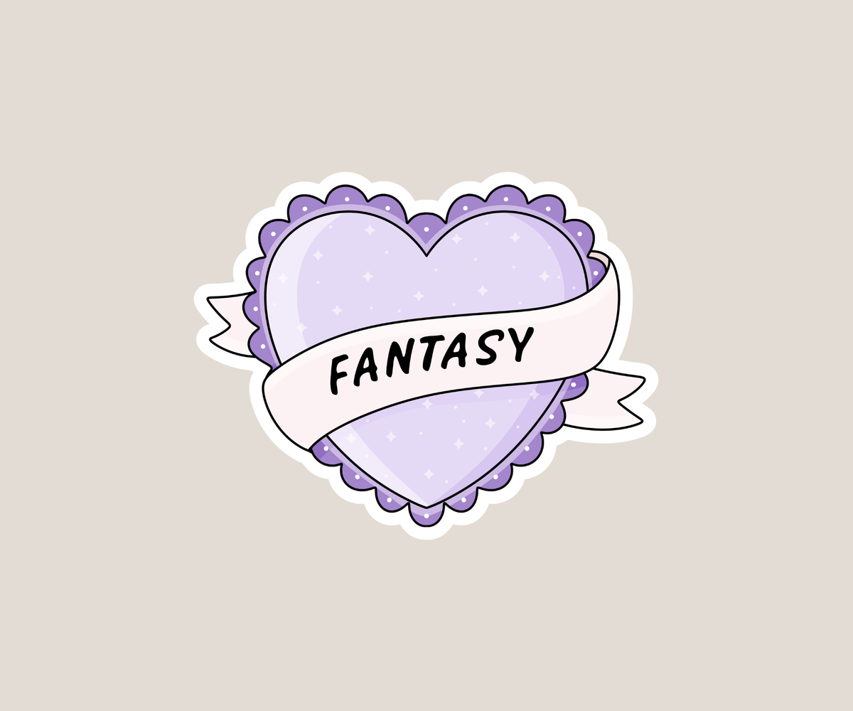 Fantasy Heart Sticker