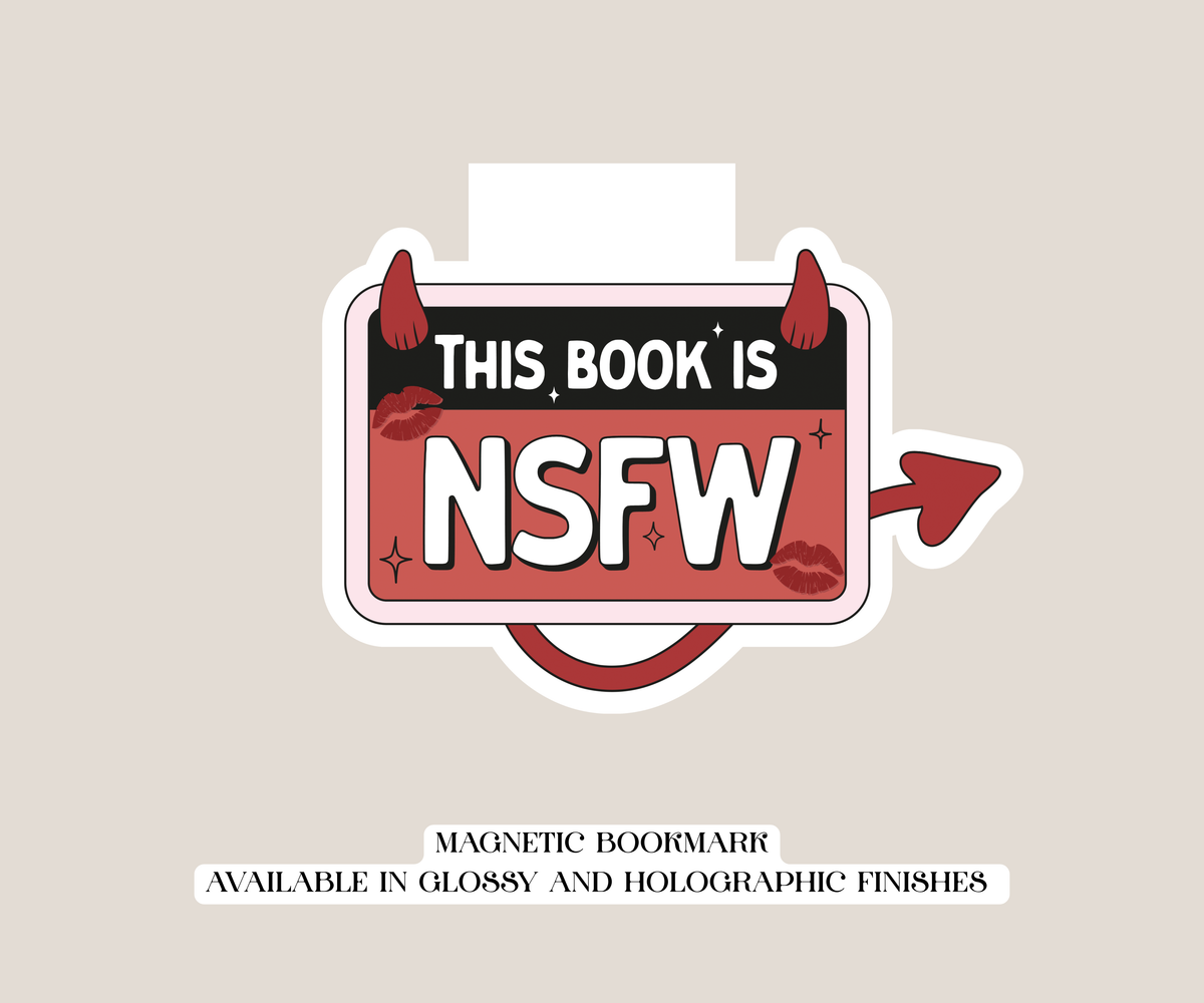 This book is NSFW Magnetic Bookmark