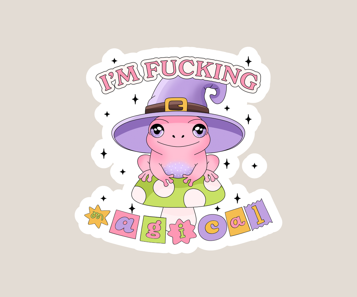 I'm F***ing Magical Sticker