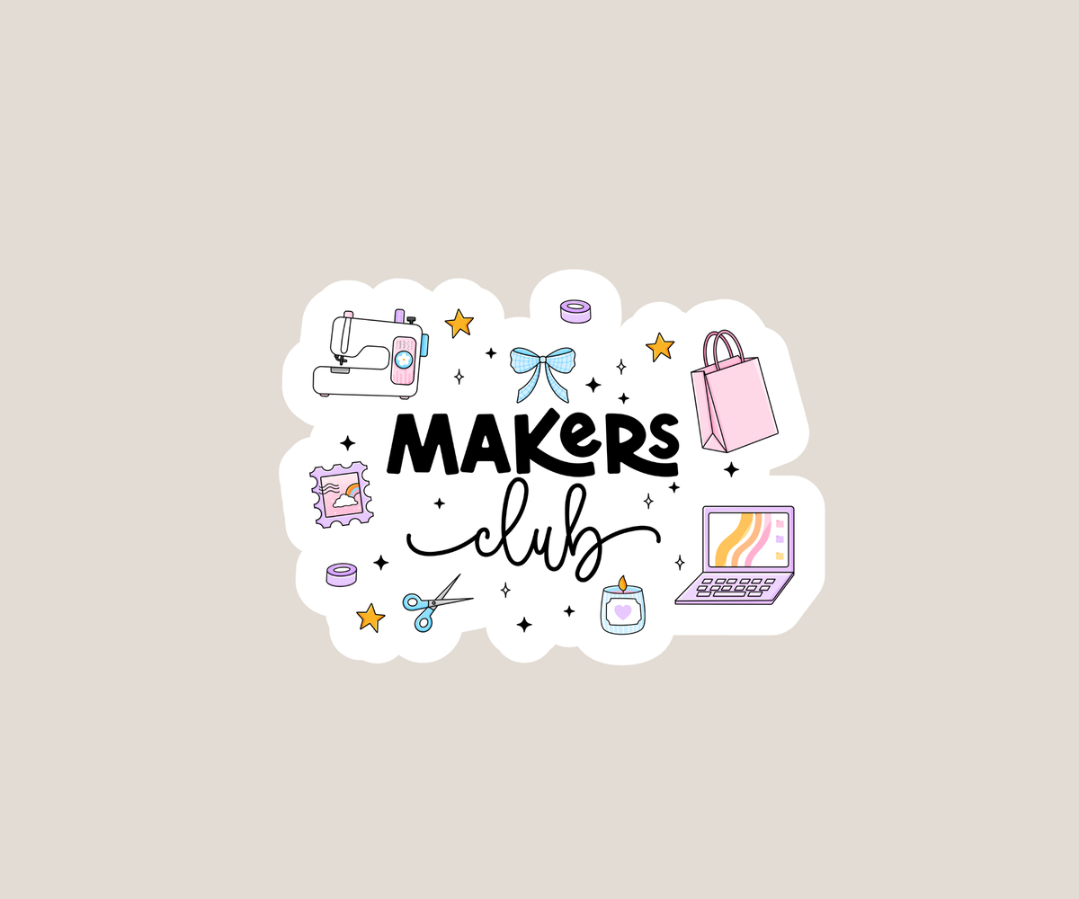 Makers Club Sticker