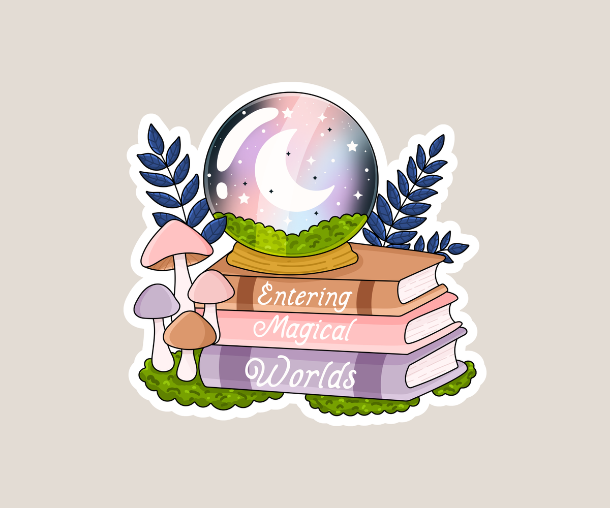 Entering Magical Worlds Sticker