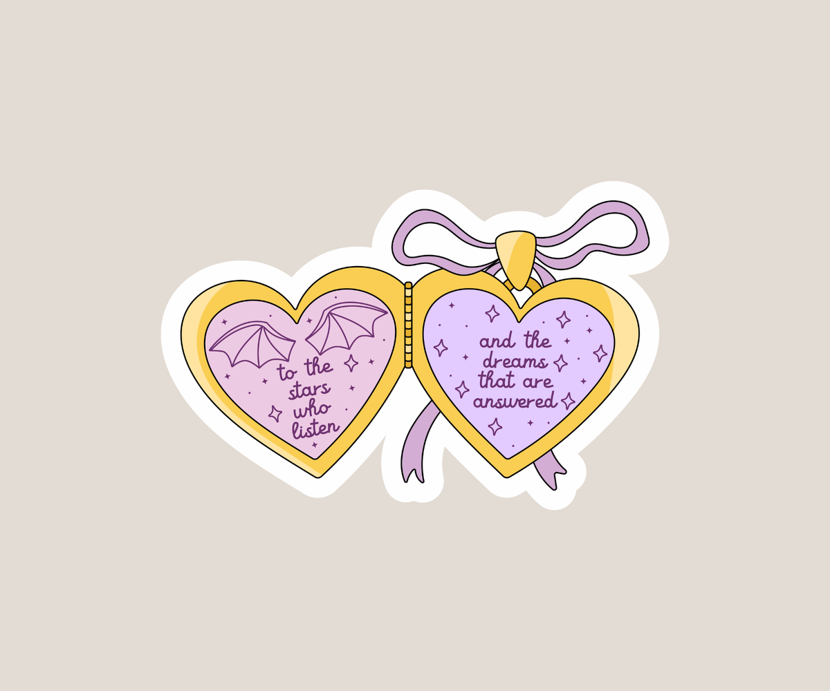 To the stars who listen Sticker