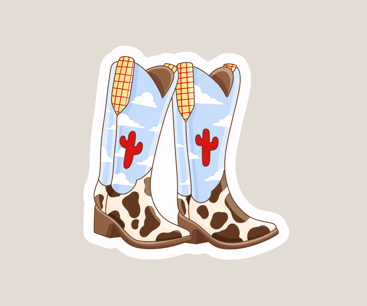 TS x TS Cowboy Boots