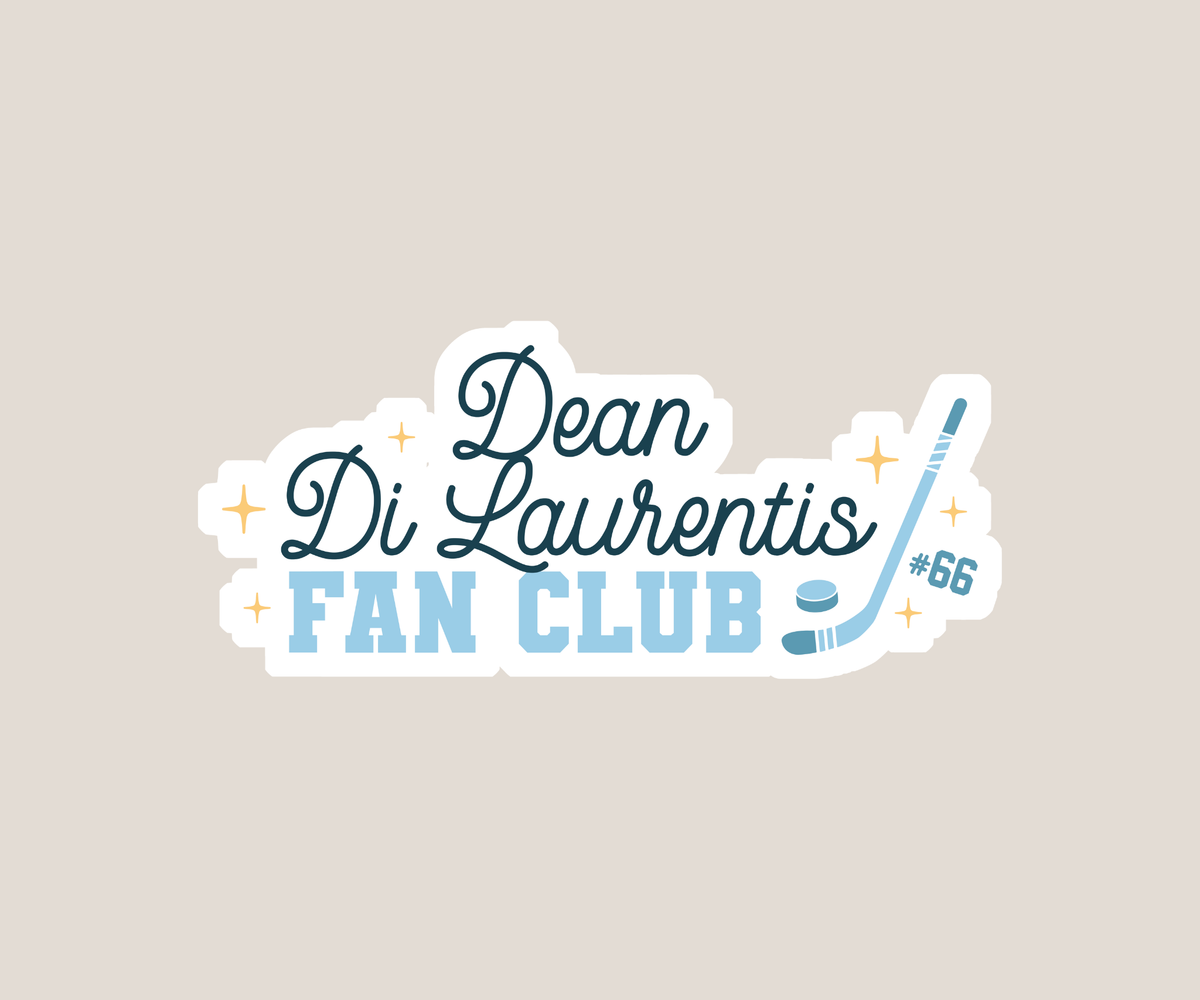 Dean DiLaurentis Fanclub Sticker