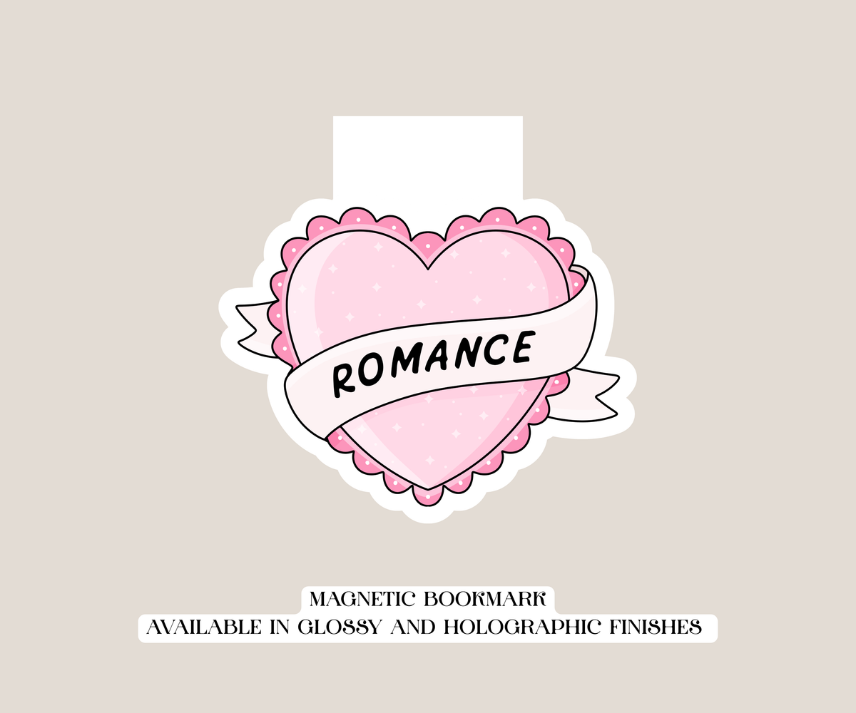 Romance Magnetic Bookmark