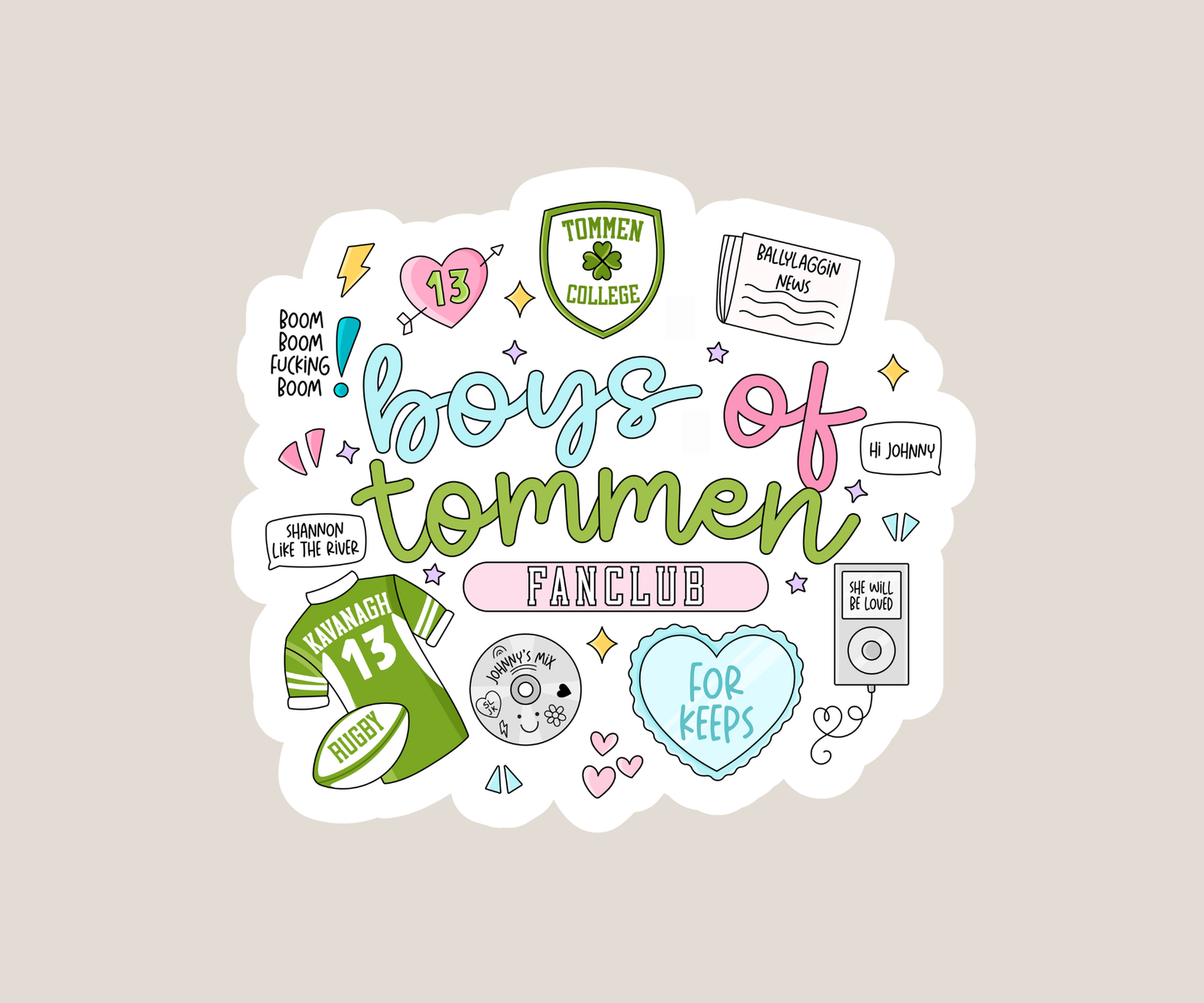 BOTS Fanclub Sticker