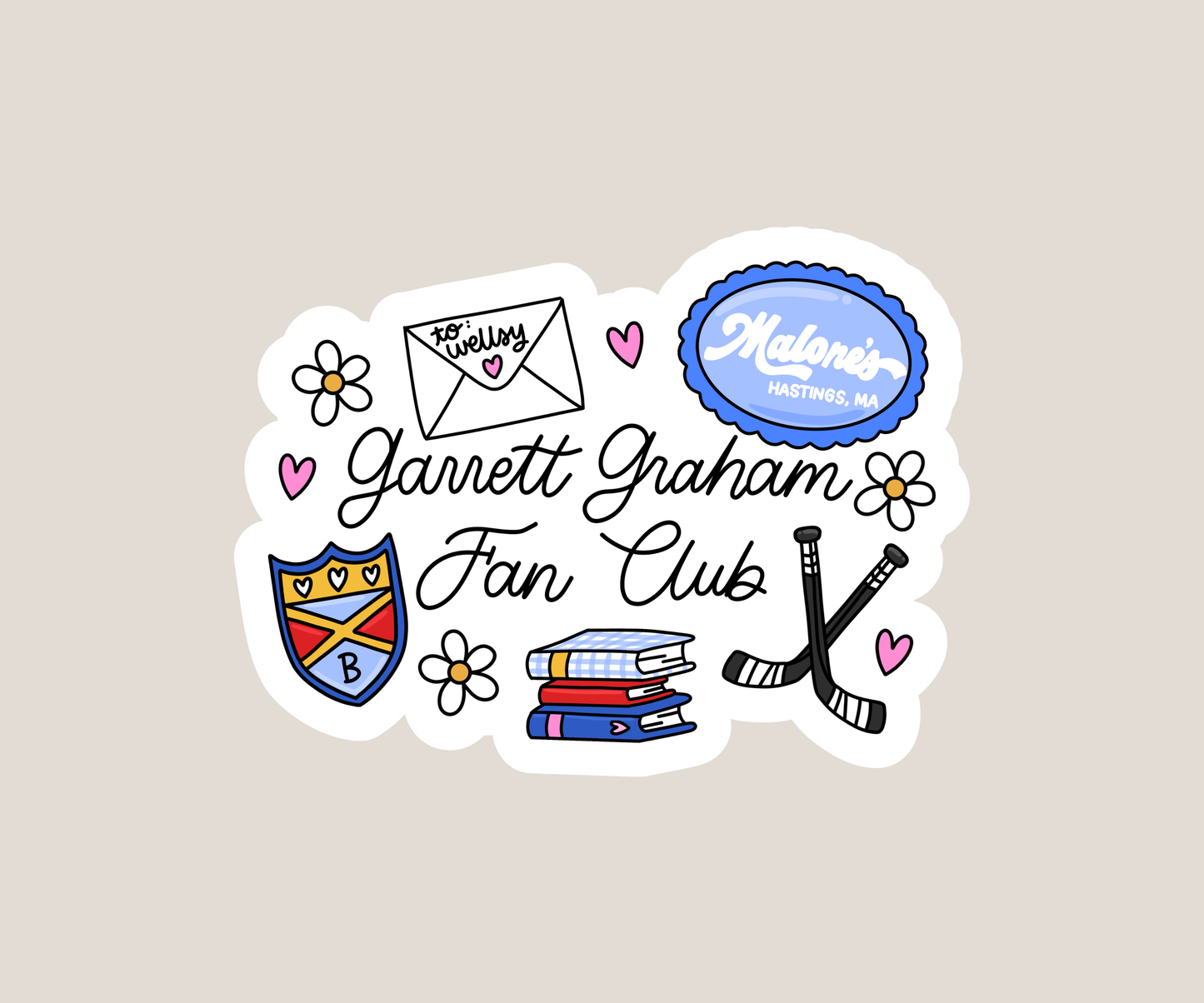 GG Fan Club Sticker