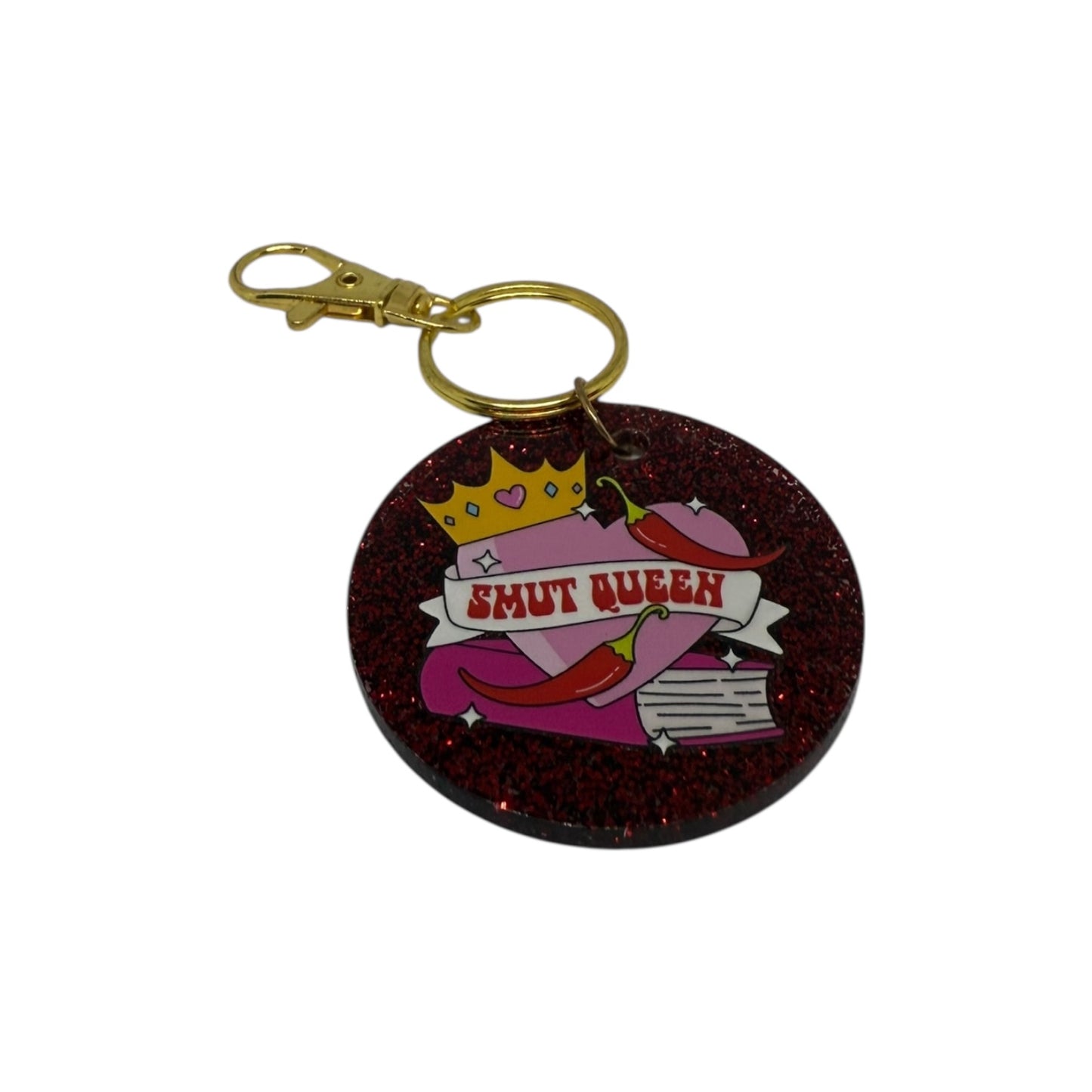 Smut queen keyring