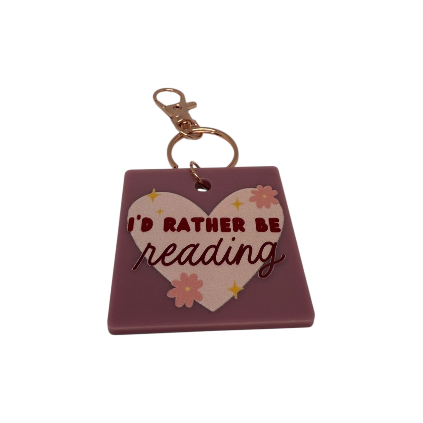 Rather be reading keyring