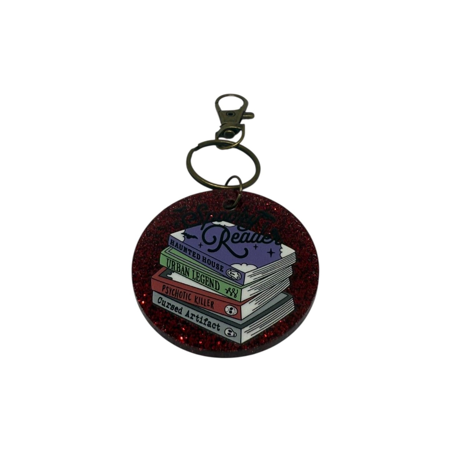 Spooky reader keyring