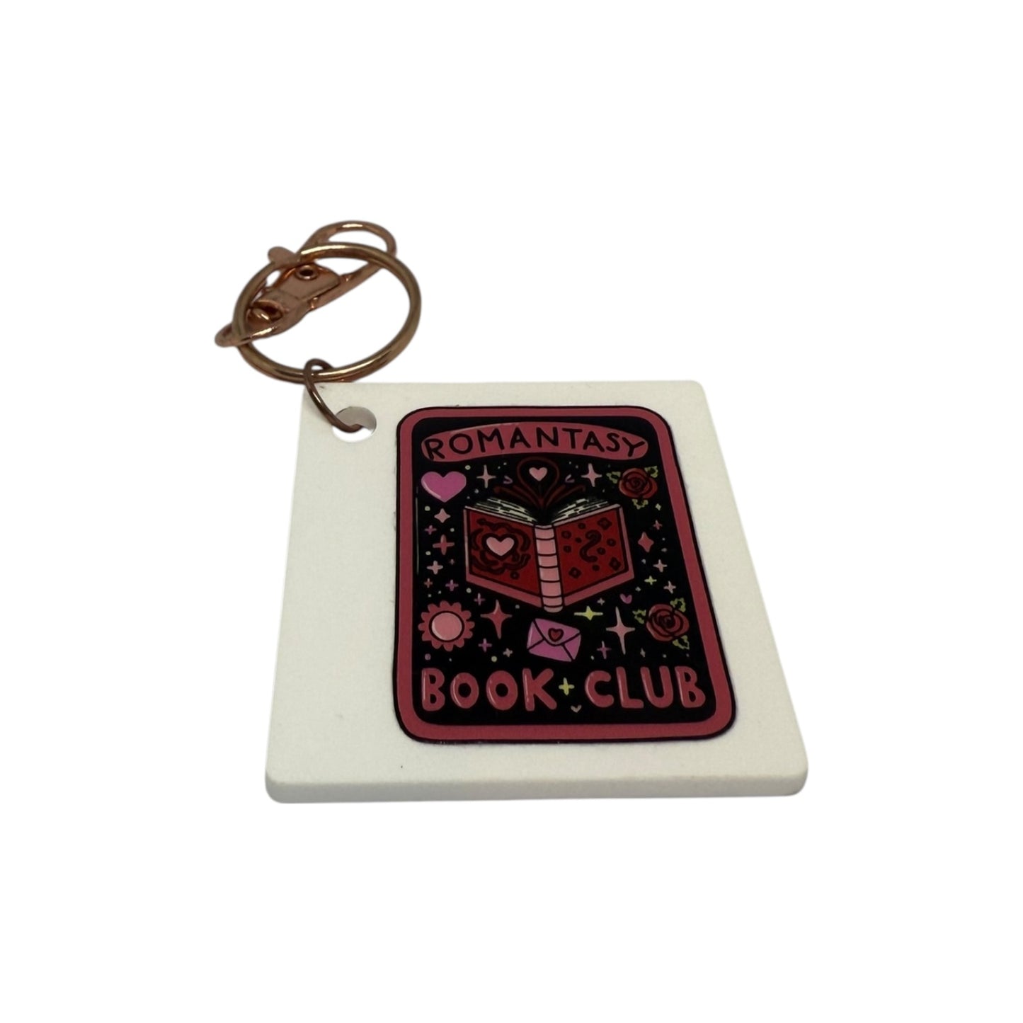 Romantasy Book Club Keyring