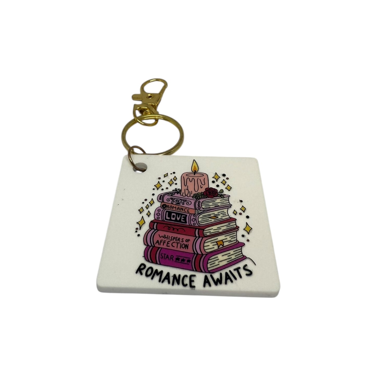 Romance awaits keyring