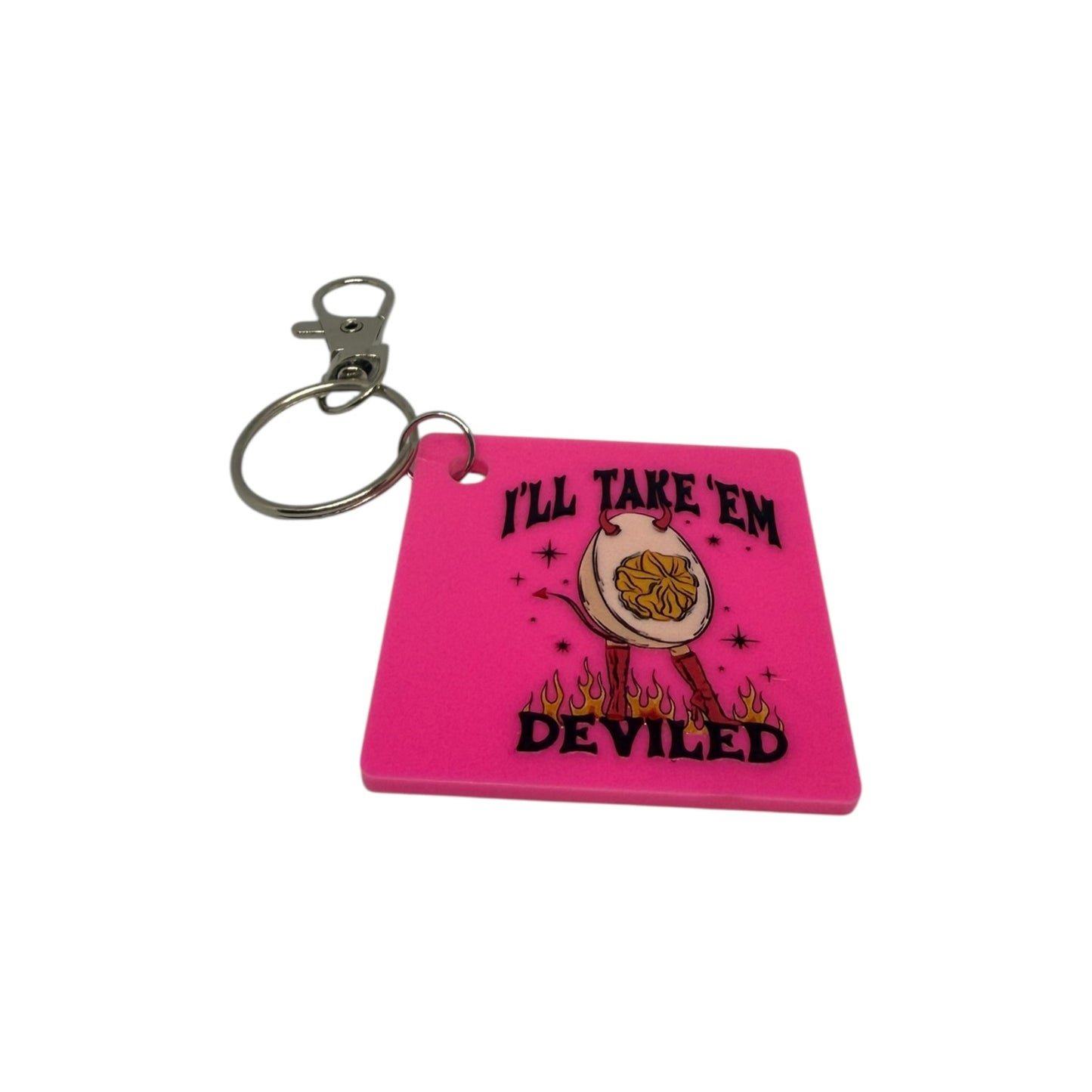 I'll take em deviled keyring
