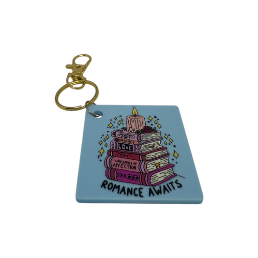 Romance awaits keyring