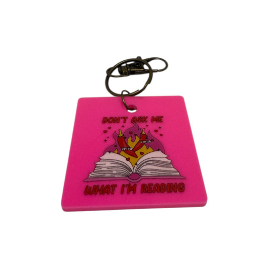 Don't ask me what i'm reading keyring