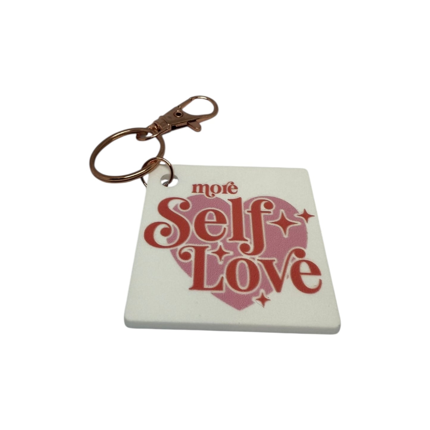 More self love keyring