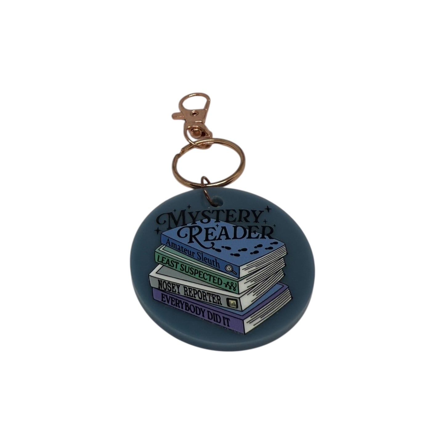 Mystery reader keyring