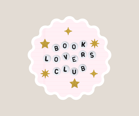 Book lovers club Sticker
