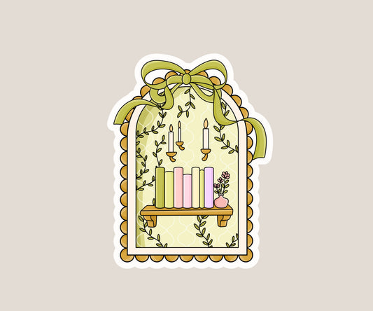 Bookshelf Sticker