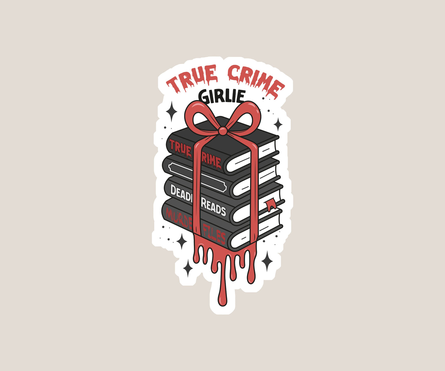 True Crime Girlie Sticker