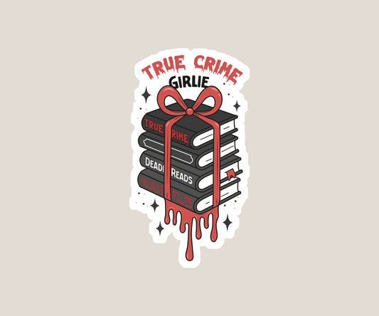 True Crime Girlie Sticker