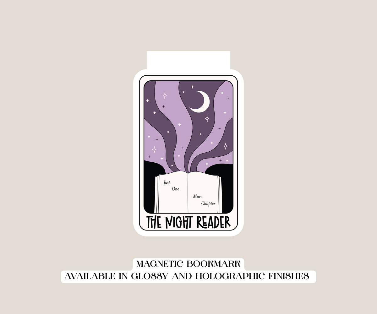 The Night Reader Magnetic Bookmark