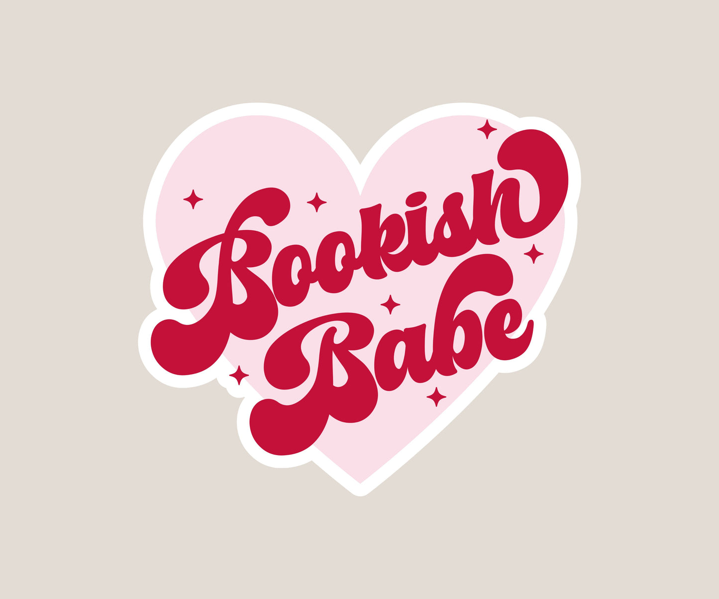 Bookish Babe Sticker