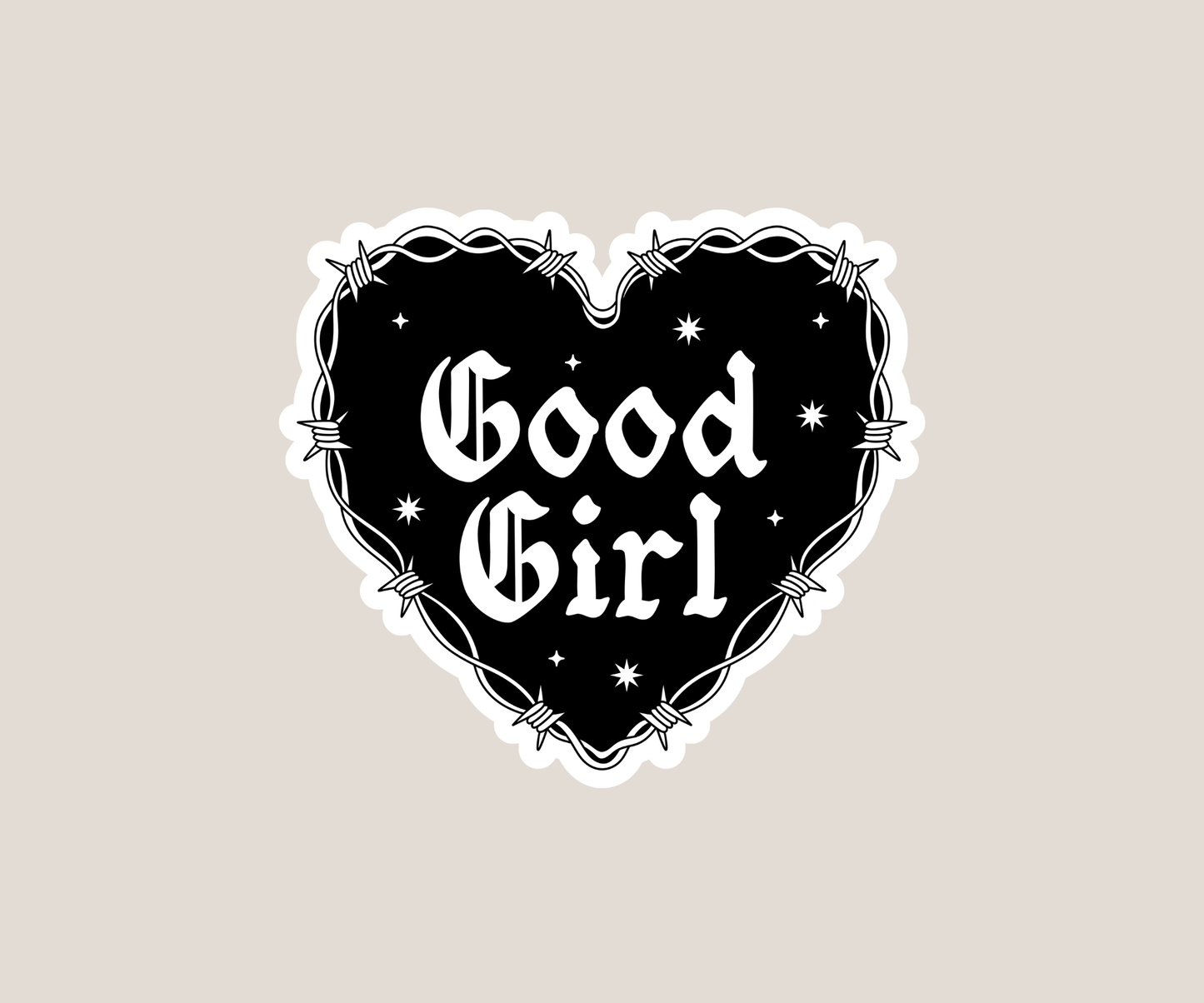 Good Girl Sticker