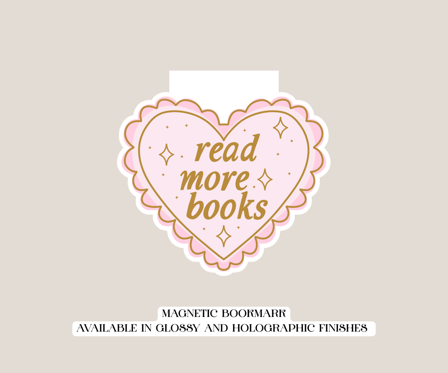 Read More Books Magnetic Bookmark