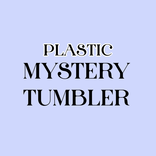Mystery Plastic Tumbler