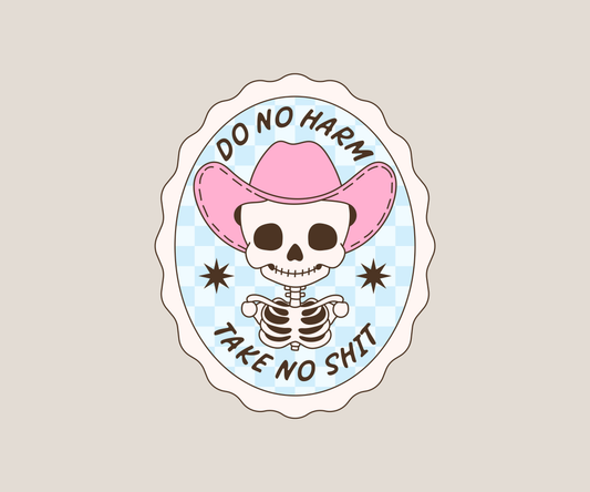 Do no harm Sticker