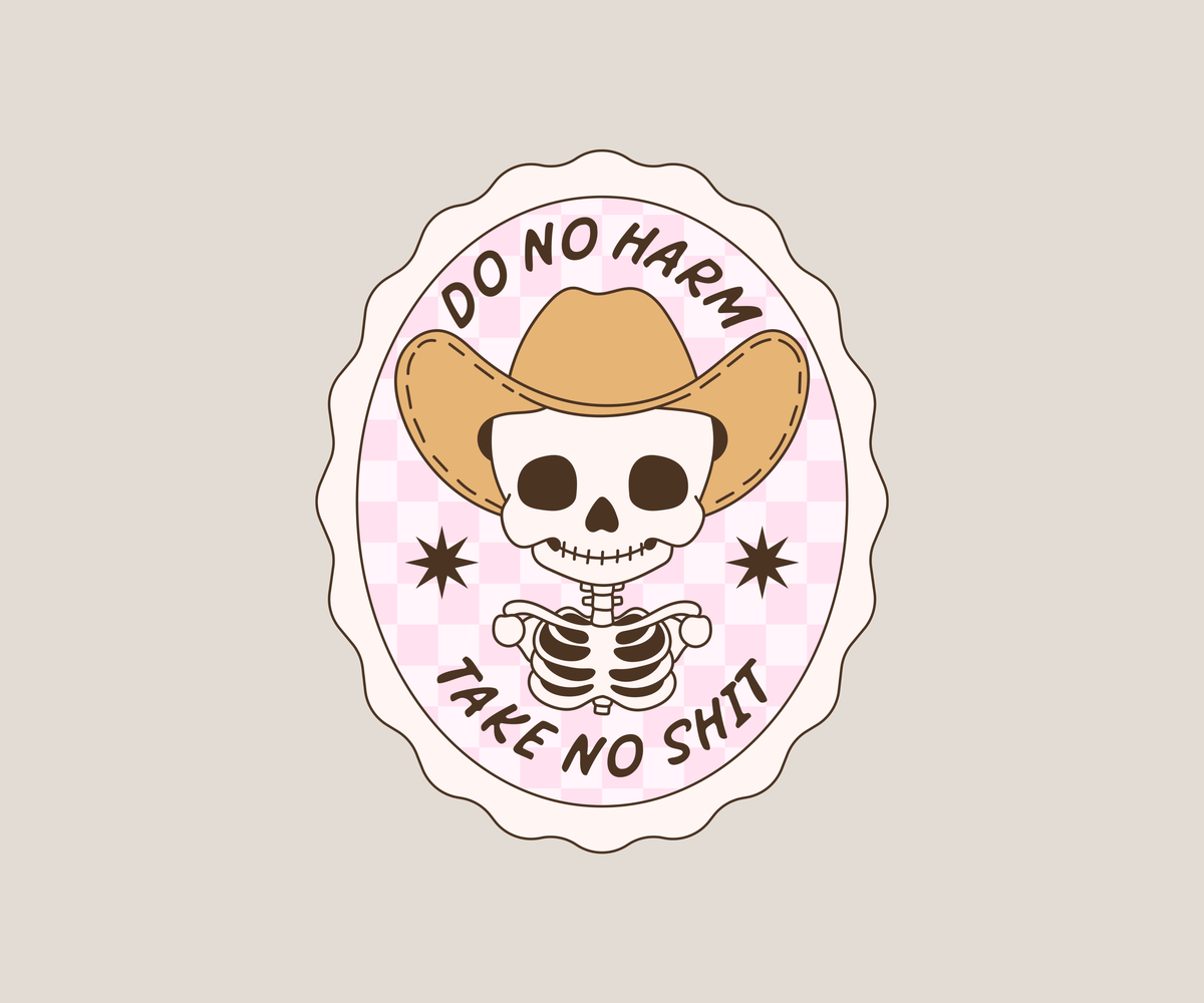 Do no harm Sticker