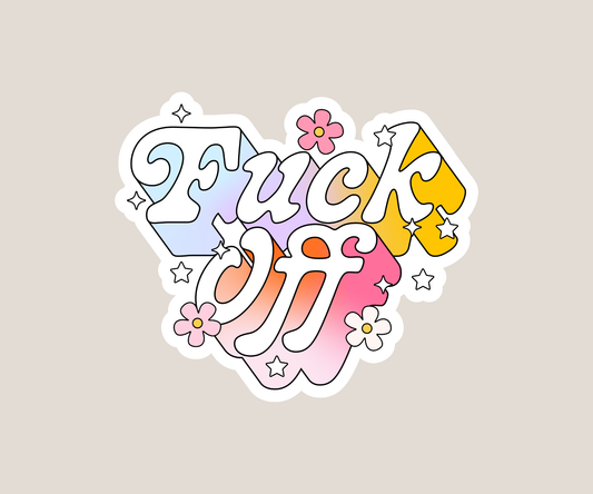 F**k off Sticker