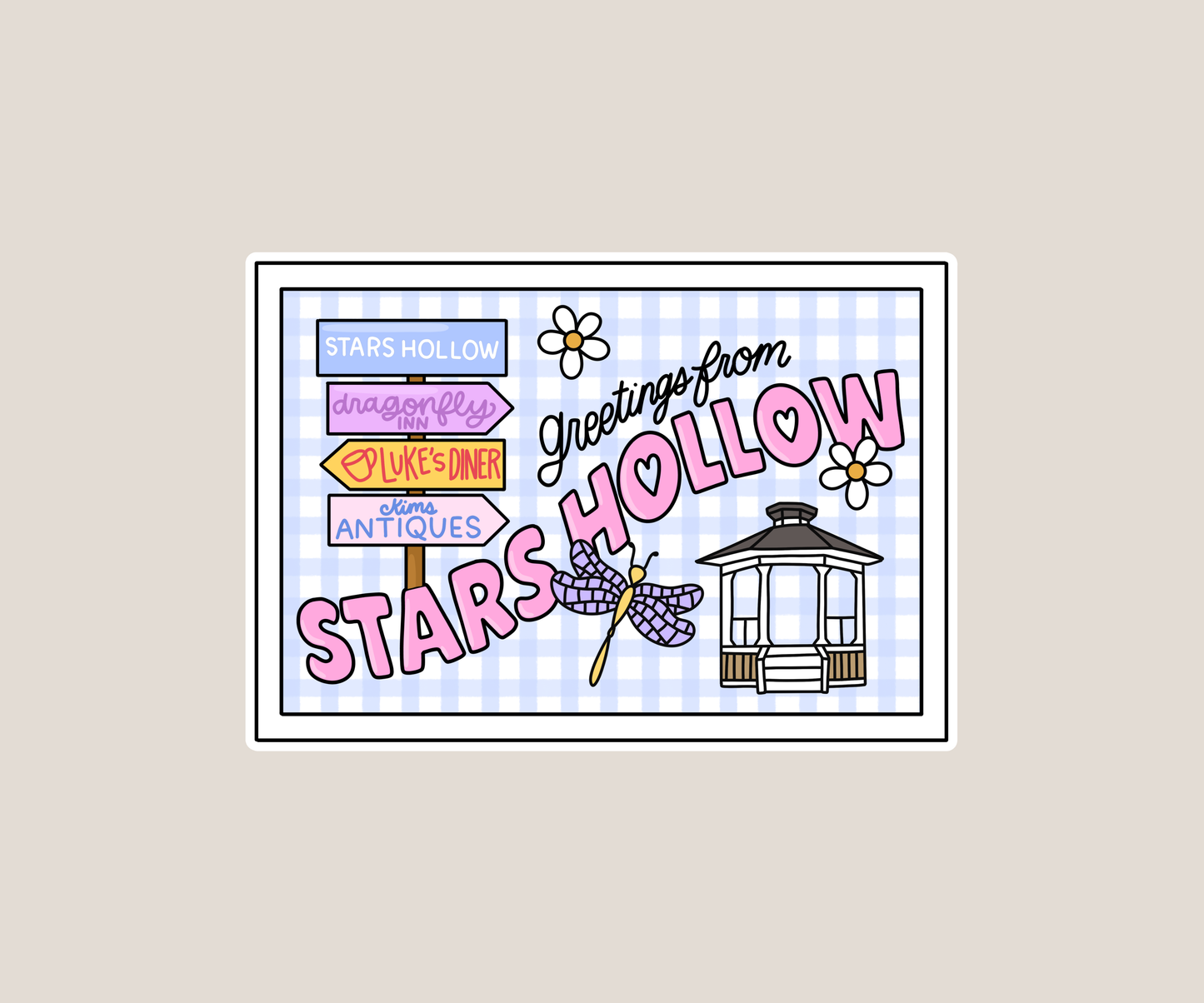 Greetings from Sticker