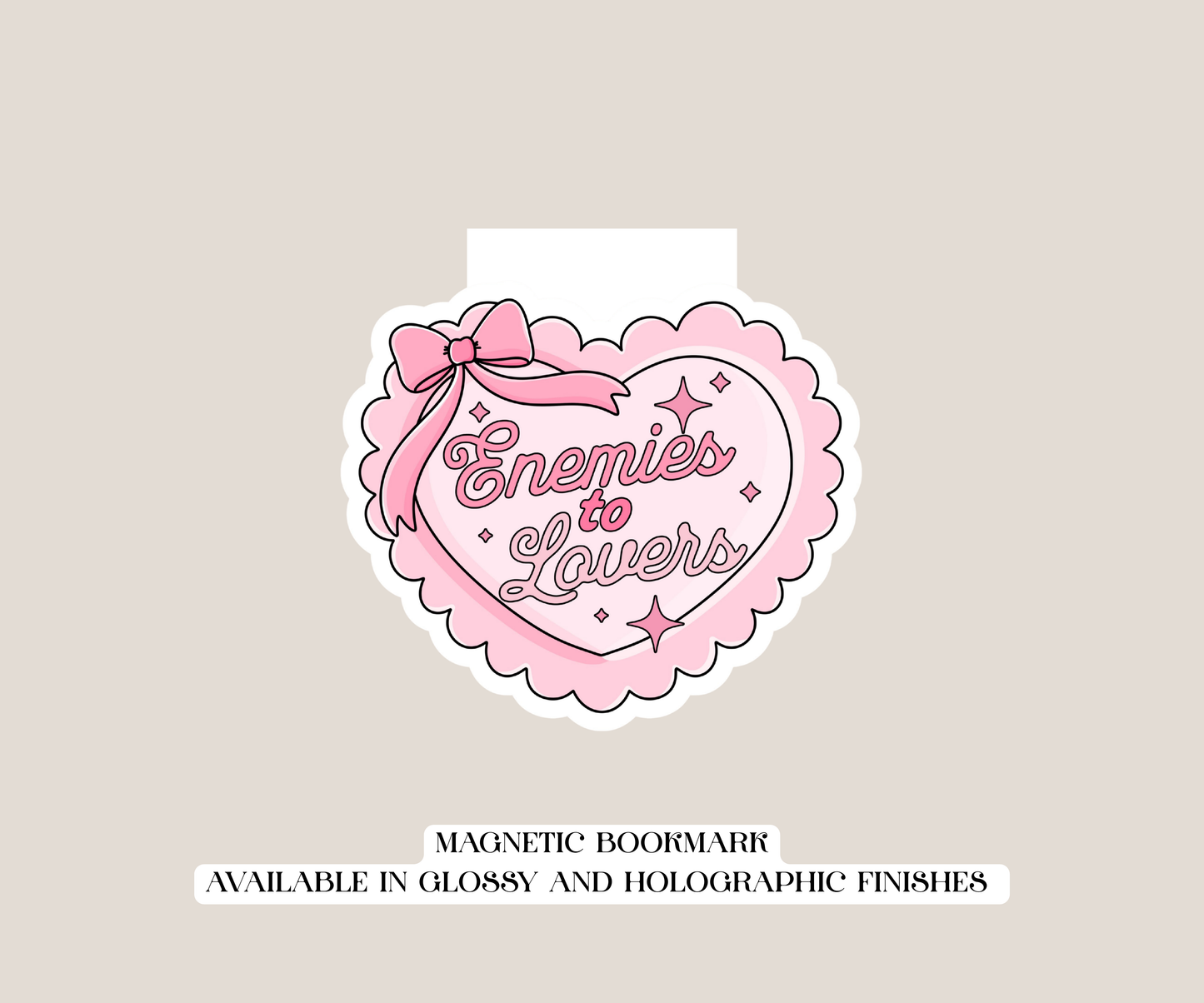 Enemies to Lovers Magnetic Bookmark