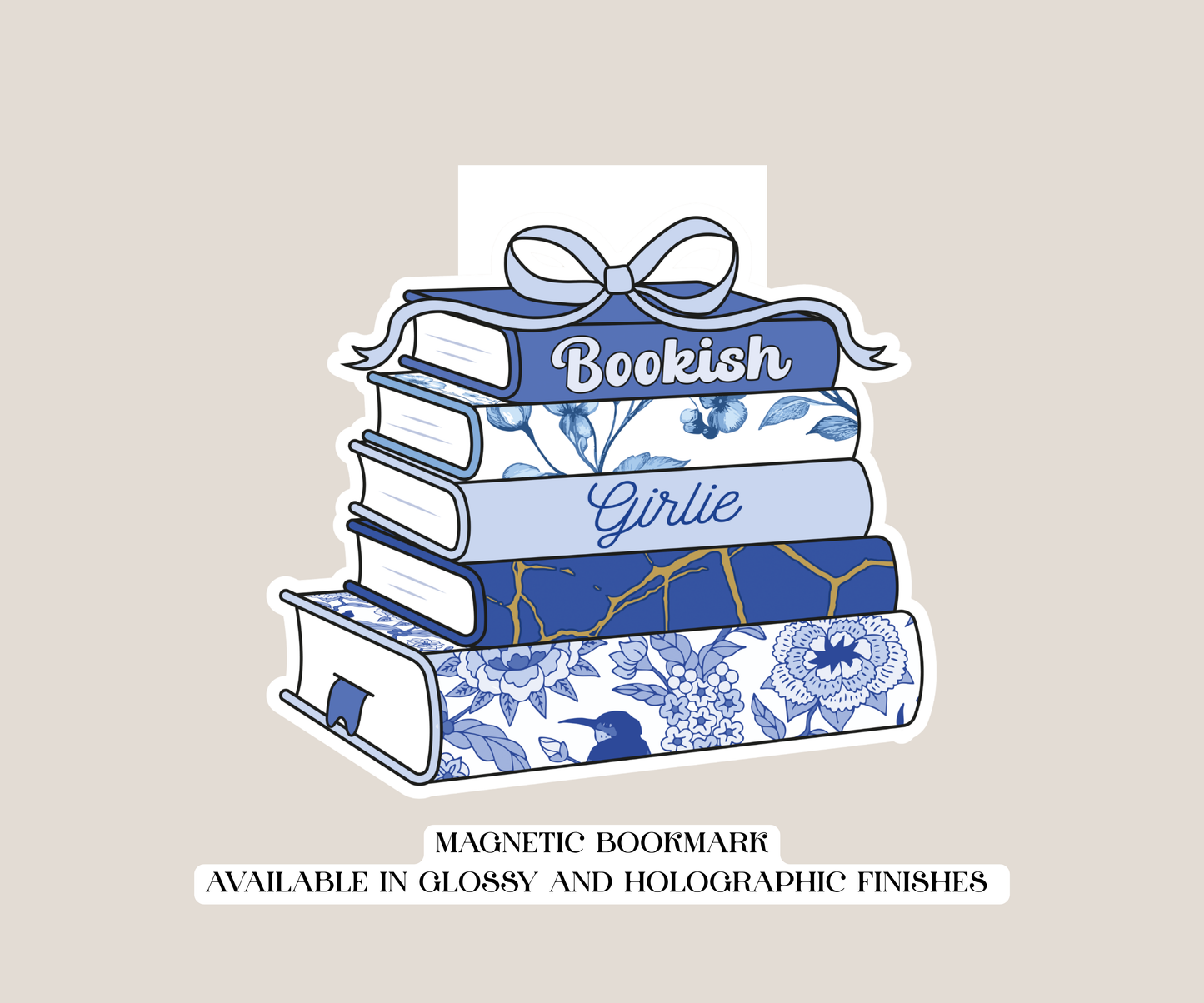 Bookish Girlie Magnetic Bookmark