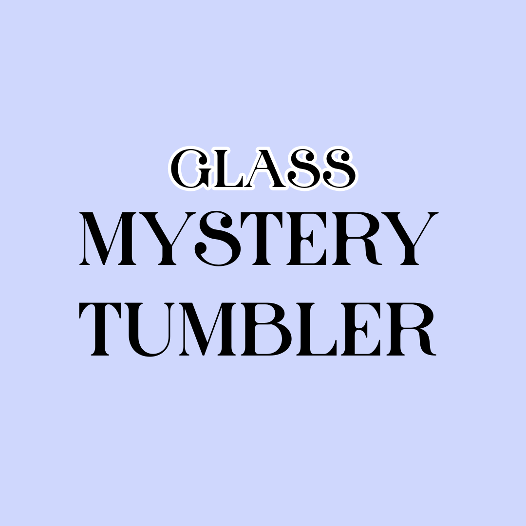 Mystery Glass Tumbler