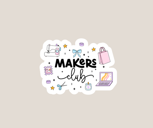 Makers Club Sticker