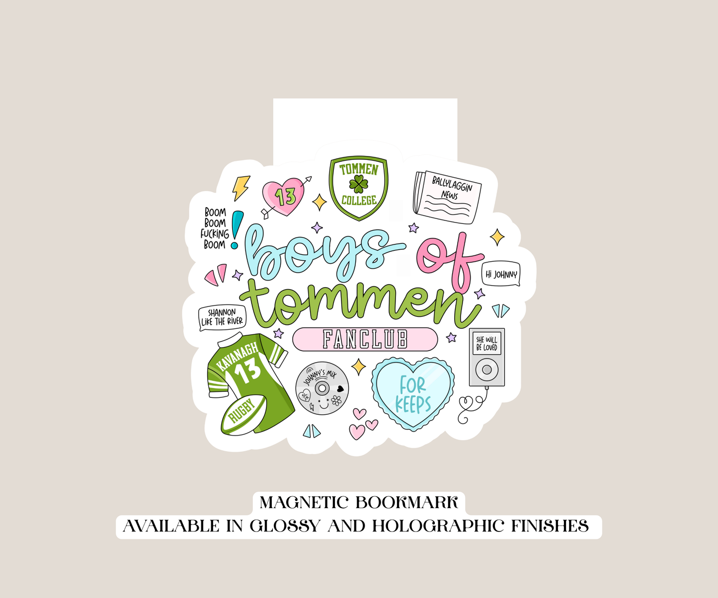BOT Fanclub Magnetic Bookmark