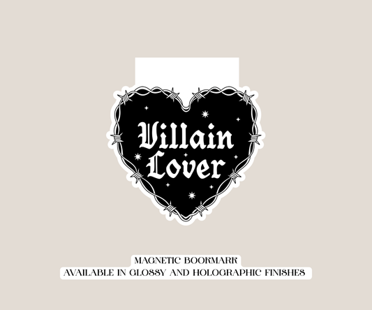 Villain Lover Magnetic Bookmark