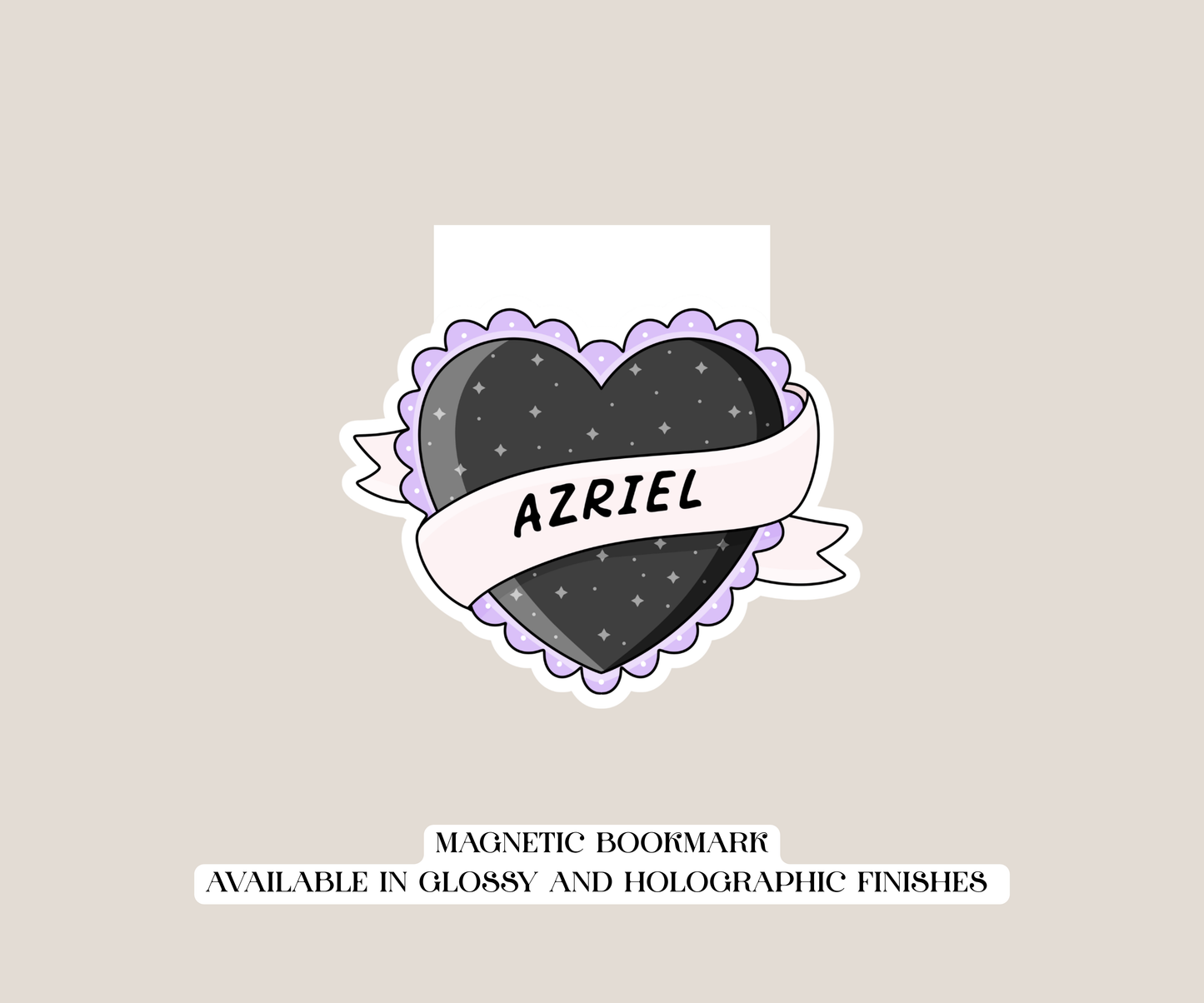 Azriel Magnetic Bookmark