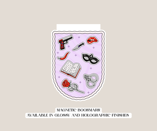 Mafia Romance Magnetic Bookmark
