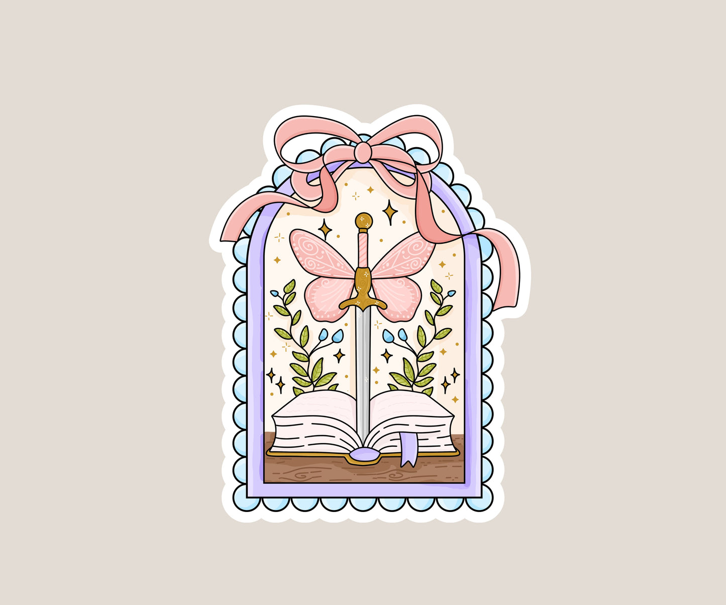 Fantasy Sword Sticker