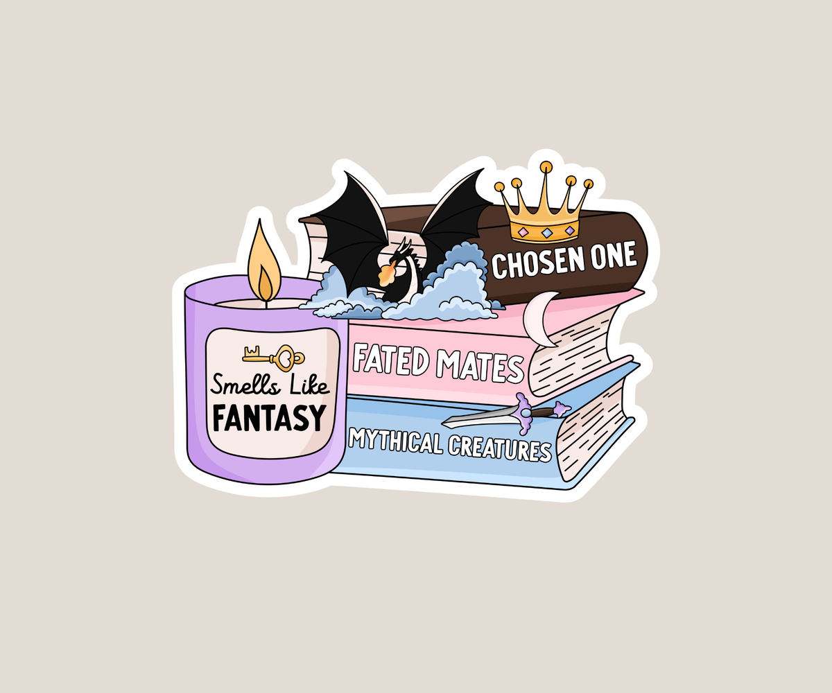 Smells like fantasy Sticker