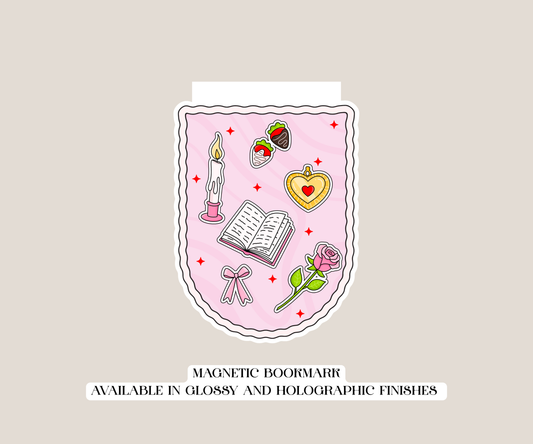 Romance Magnetic Bookmark