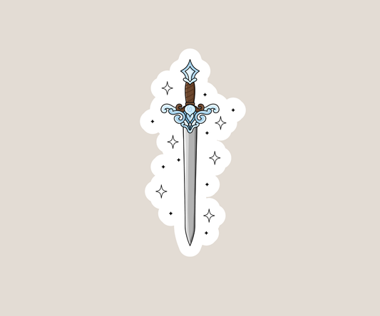 Quicksilver Sword Sticker